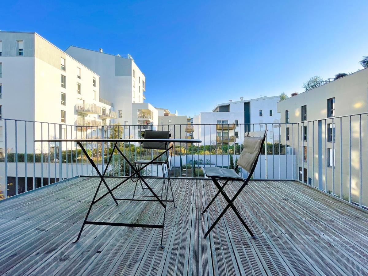 Appartements avec parking - Cite du Vin Bordeaux Extérieur photo